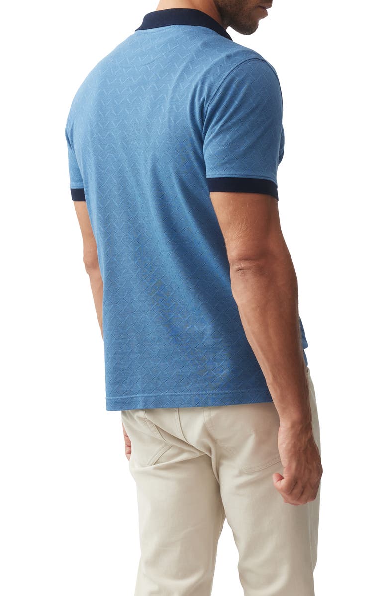 Rodd & Gunn Brookby Geo Jacquard Polo, Alternate, color,