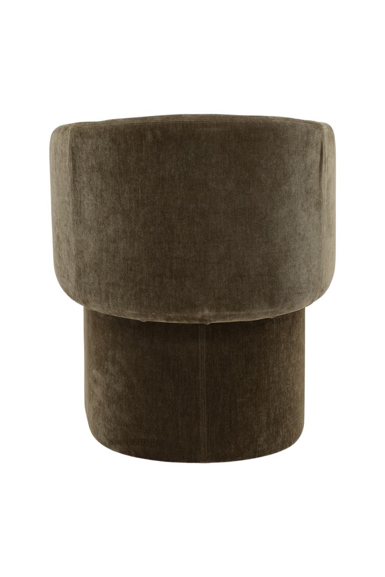 Ysabel Velvet Dining Chair, Alternate, color, Olive