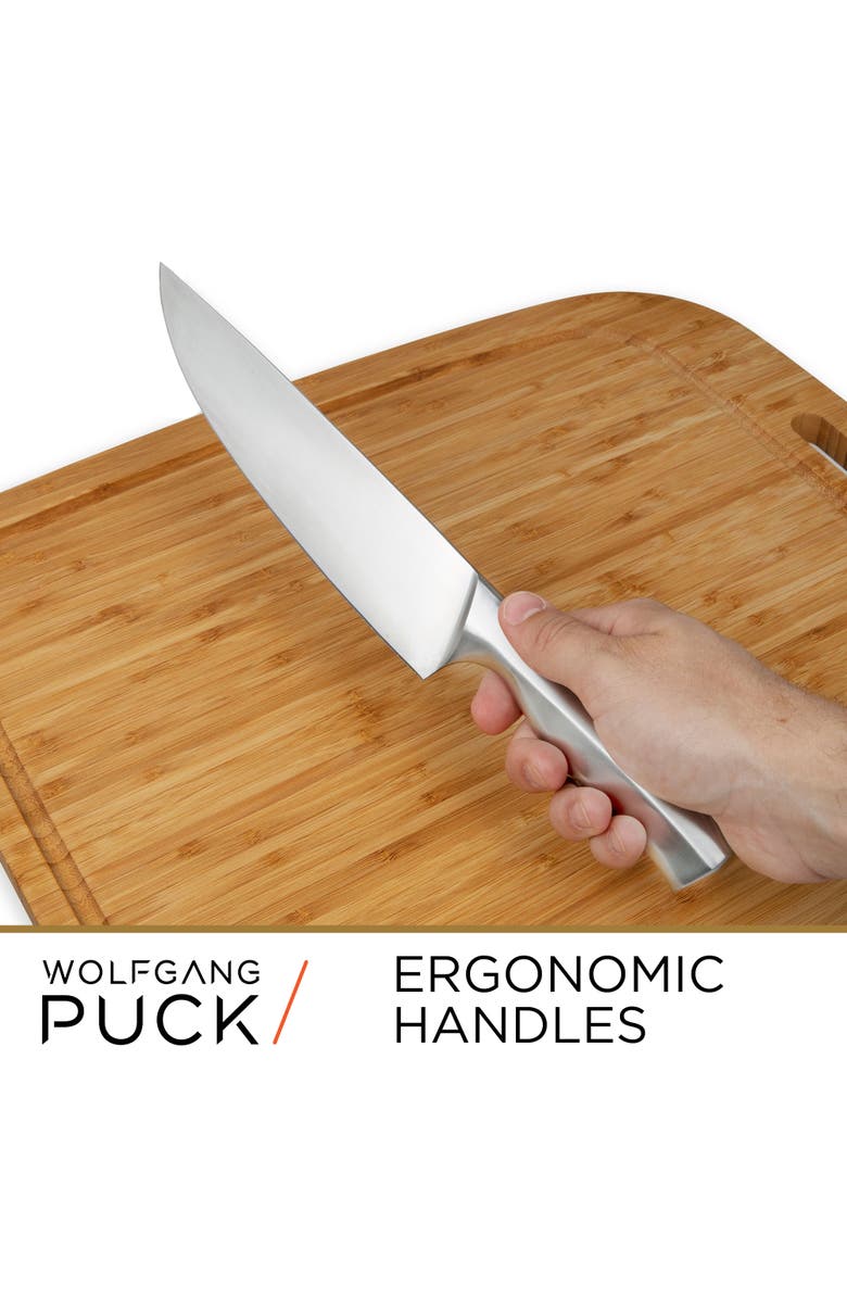 Wolfgang Puck 6-Piece Stainless Steel Knife Set, Alternate, color, Silver