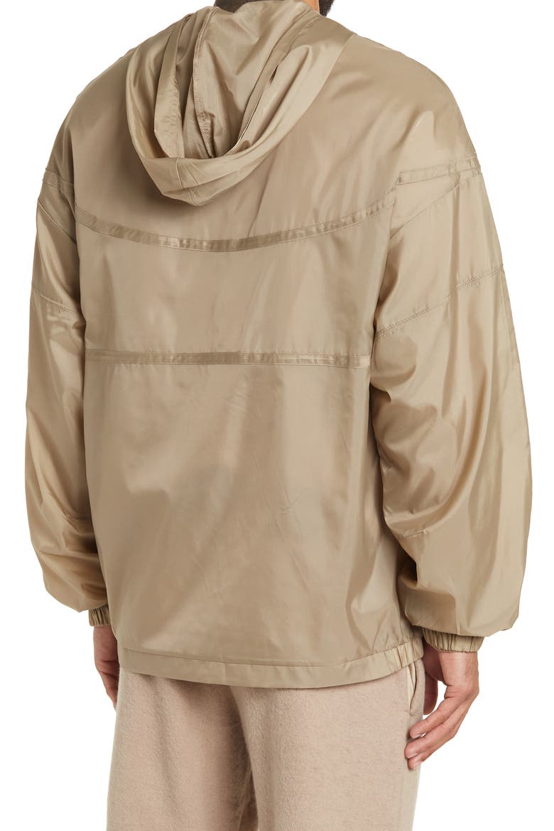 BELLA PLUS CANVAS Full Zip Windbreaker Jacket, Alternate, color, DRIFTWOOD
