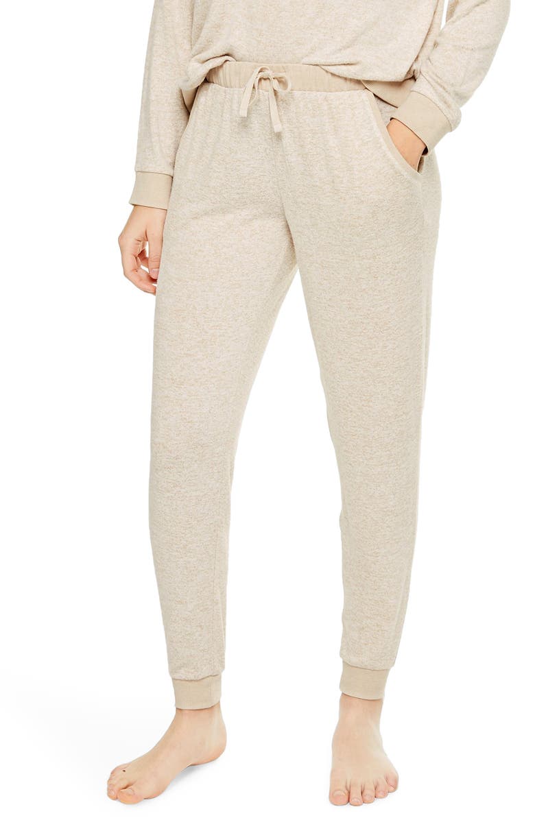 Topshop Supersoft Knit Joggers, Main, color,