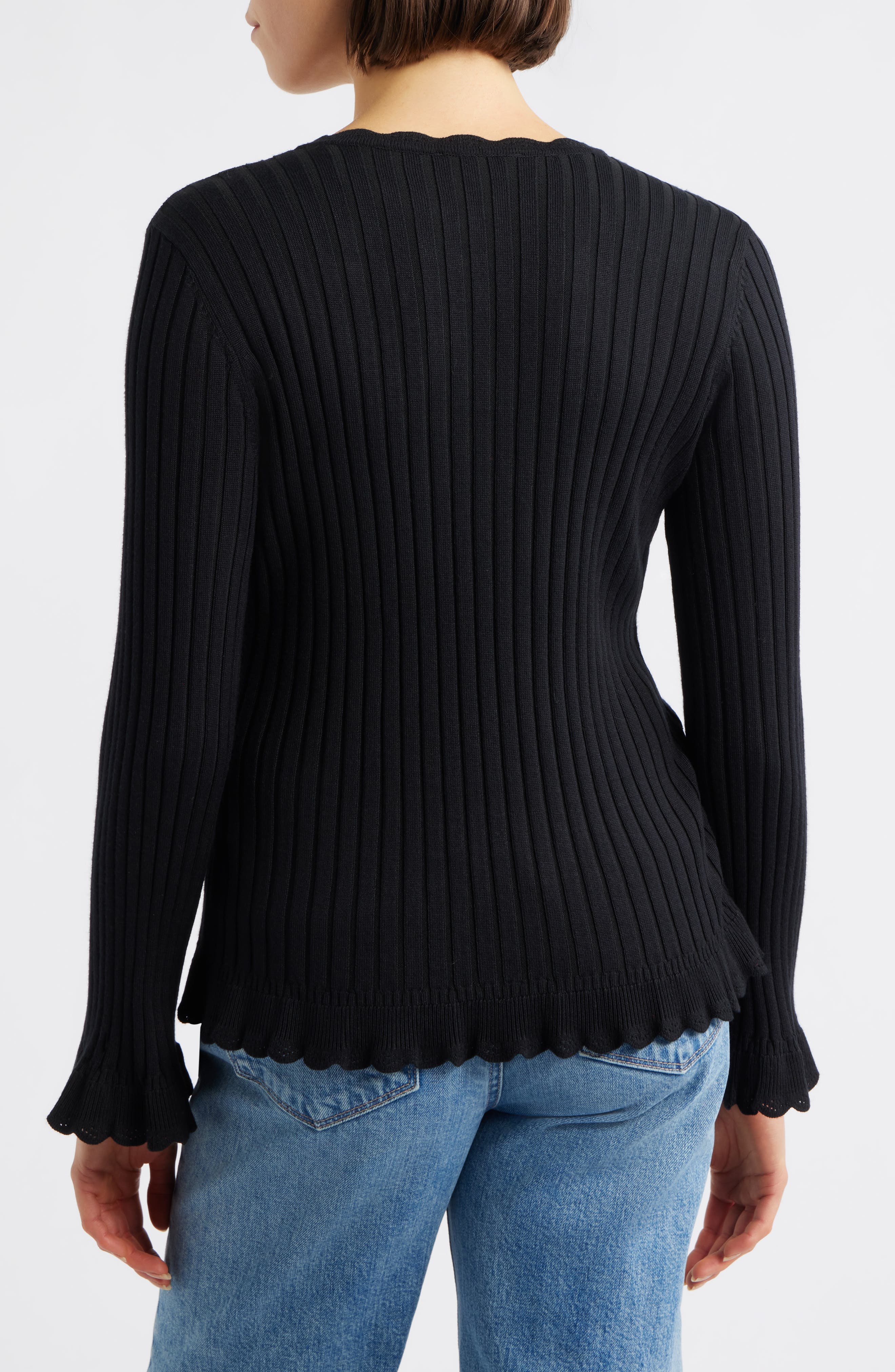 Soutache Rib Sweater - image 2