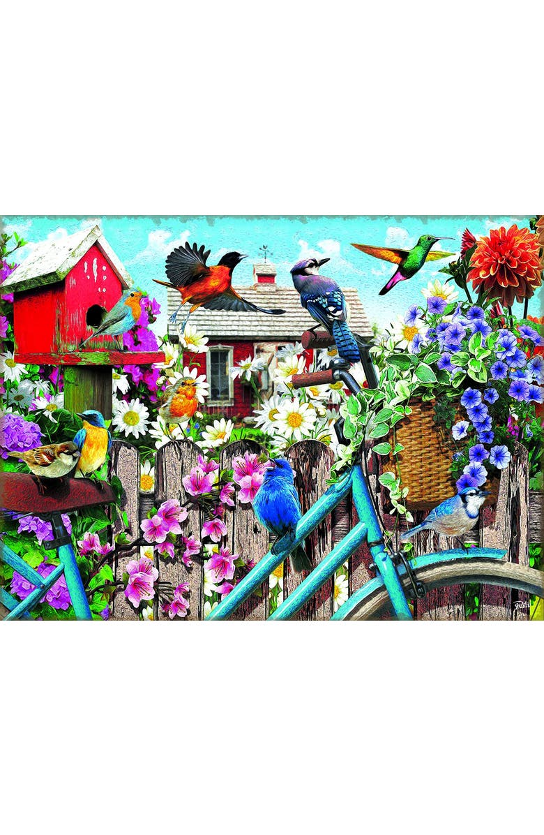 Sunsout Gathering for Spring 1000 piece Jigsaw Puzzle for Adults, Alternate, color, Multicolor