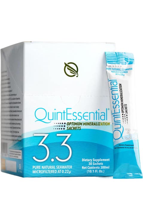 QuintEssential Hypertonic Filtered Sea Water Hydration Sachets
