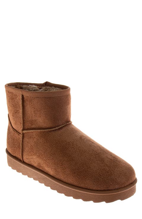 Faux Shearling Lined Winter Boot (Men)