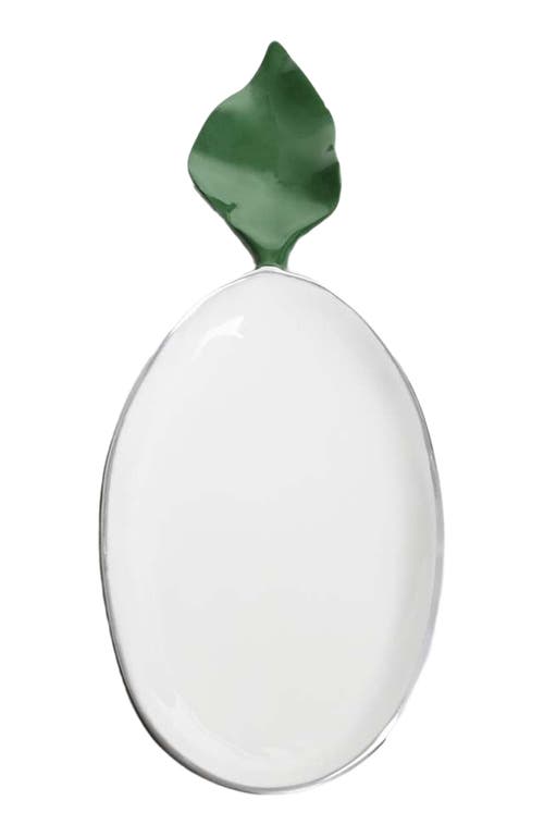 Lunares Verdura Appetizer Plates Oval In White
