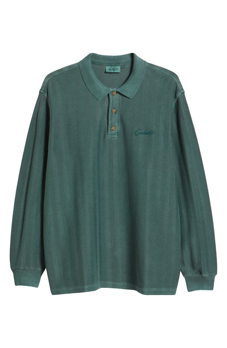 Carhartt Work In Progress Morrison Shadow Stripe Rugby Shirt, Alternate, color, 