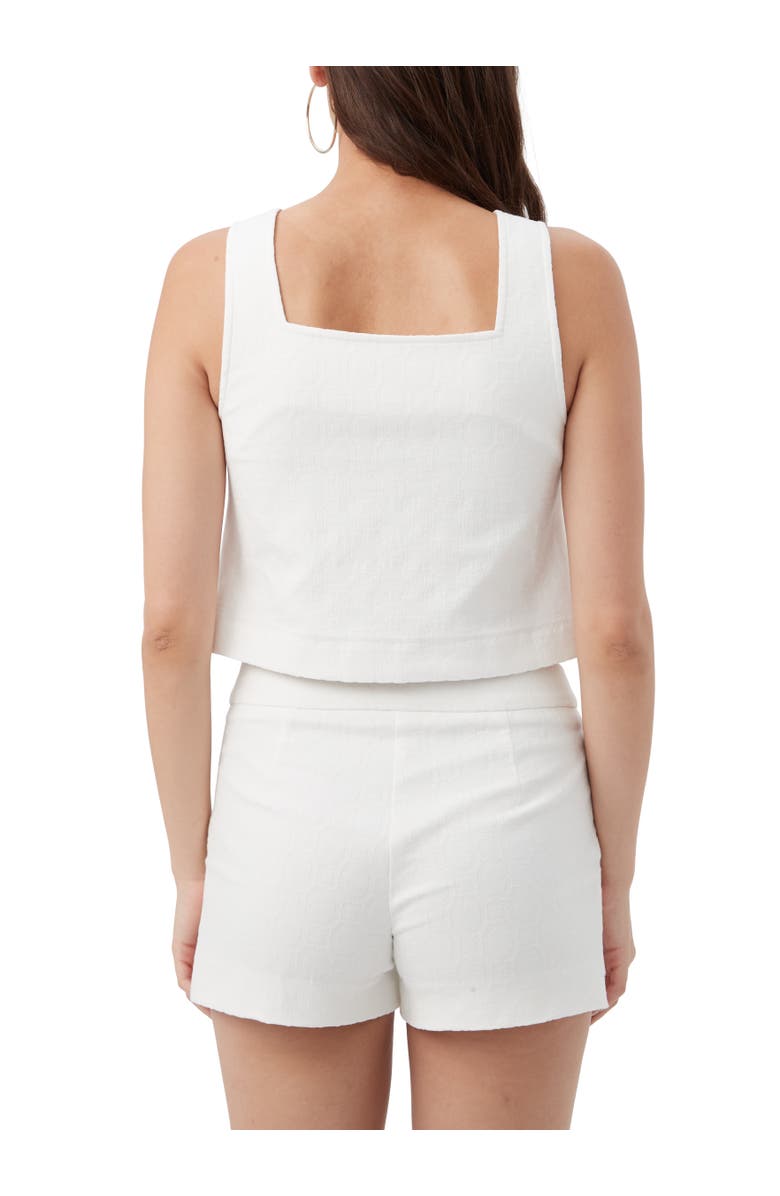 Trina Turk Cherrey Textured Cotton Boxy Top, Alternate, color, 