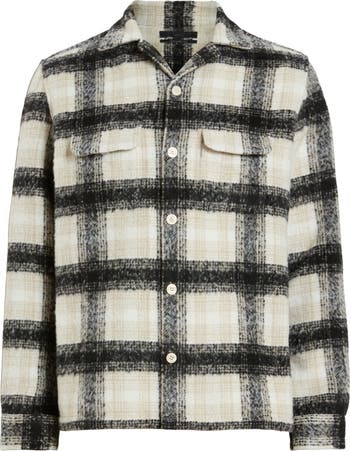 Lapse Plaid Fleece Overshirt