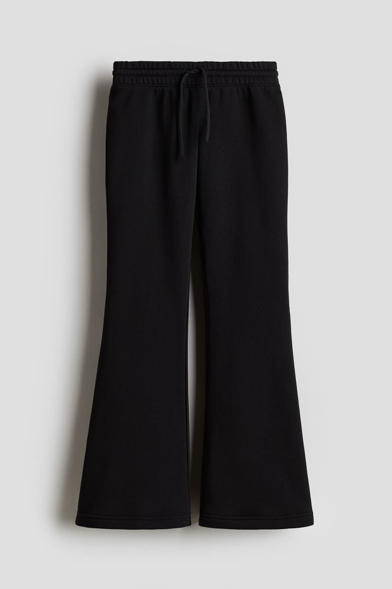 Flared Joggers, Main, color, Black