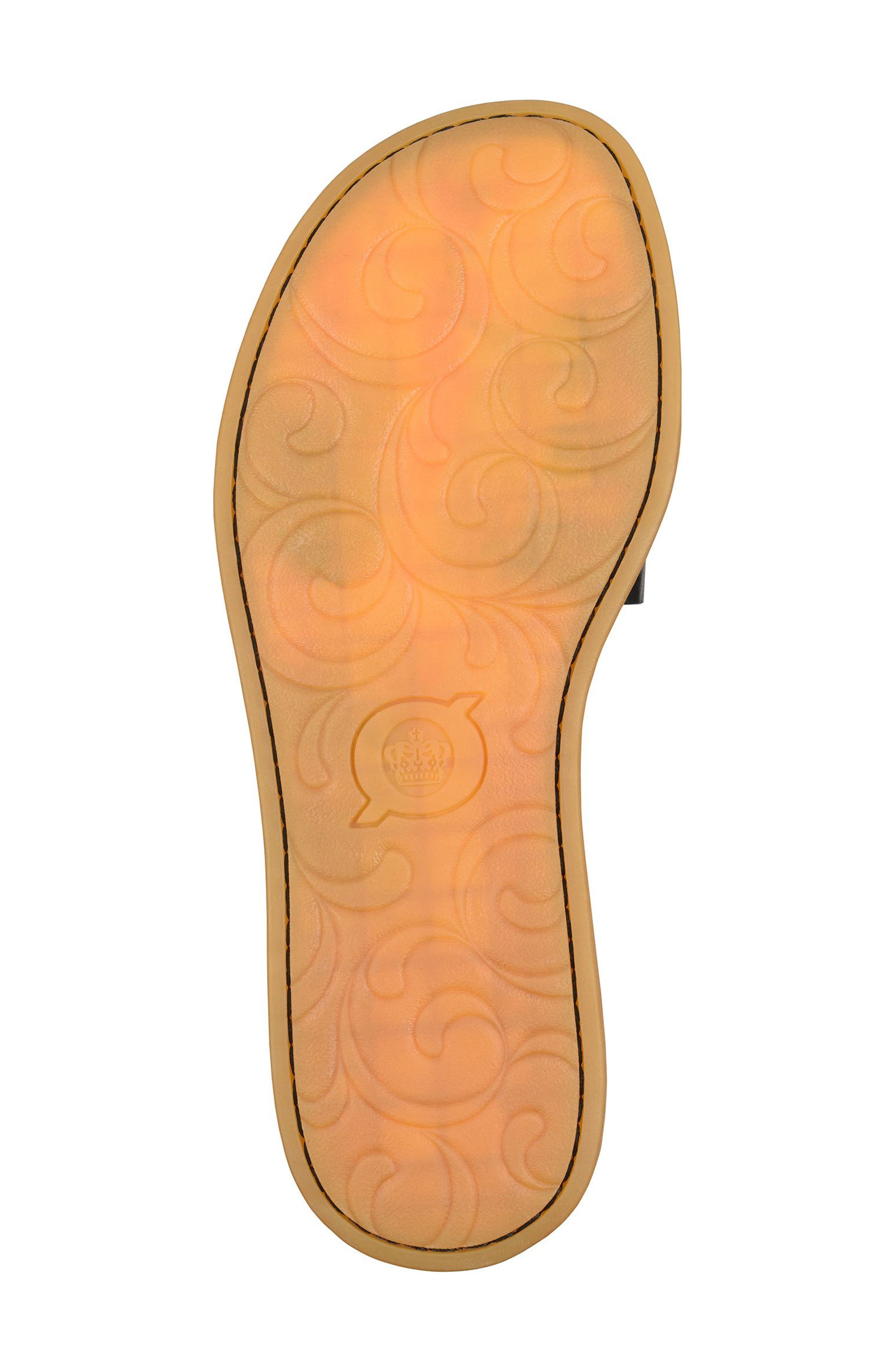 Børn Mahal Slide Sandal, Alternate, color, Black Leather