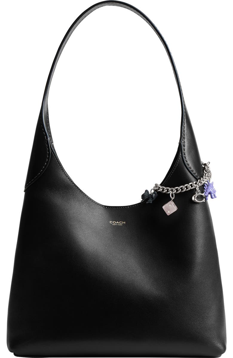 COACH Motif Chain Bag Charm, Alternate, color, Lh/ Multi