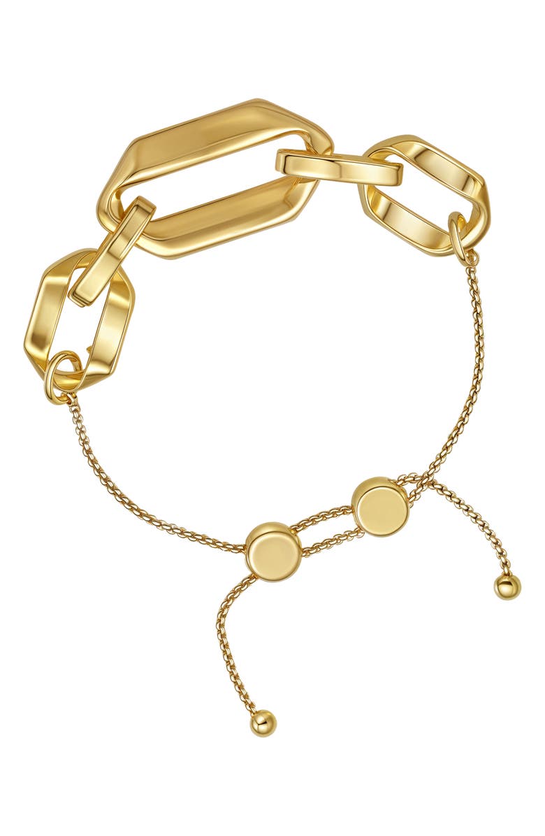 Vince Camuto Chunky Link Slider Bracelet, Alternate, color, Gold