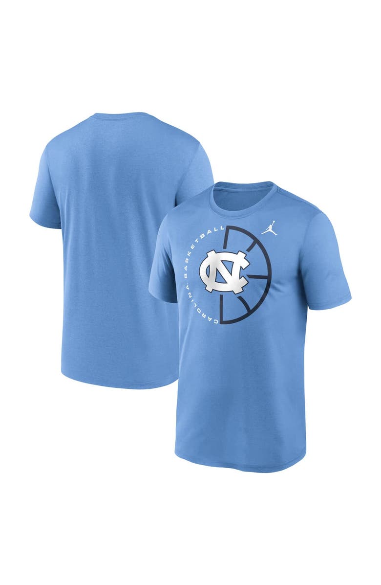 Jordan Brand Men's Jordan Brand Carolina Blue North Carolina Tar Heels Legend Basketball Icon Performance T-Shirt, Main, color, 