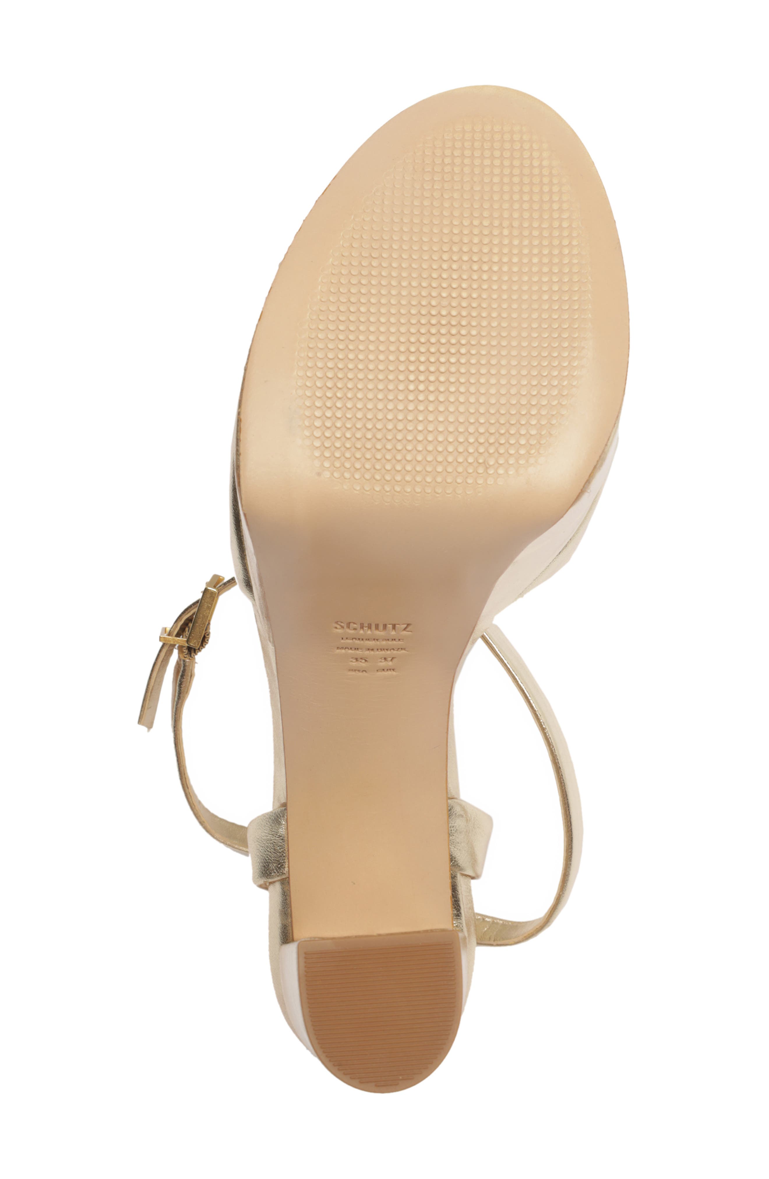 Schutz Kaila Ankle Strap Platform Sandal, Alternate, color, 