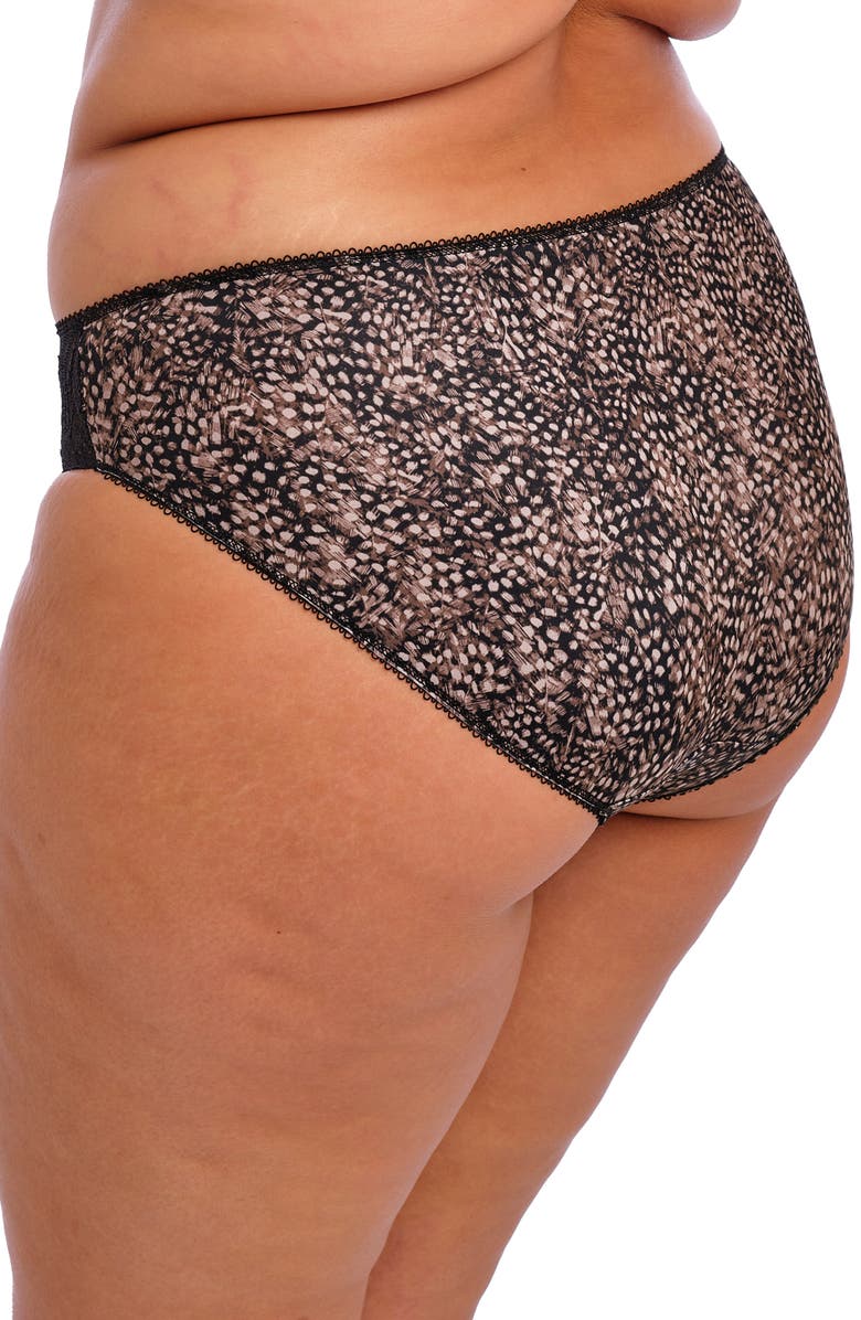 Elomi Morgan Full Figure Underwire Bra, Alternate, color, Ebony