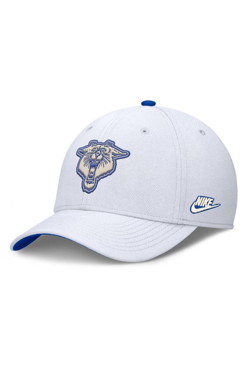 Nike Men's Nike White Kentucky Wildcats Legacy Rise Performance Flex Hat, Alternate, color, 
