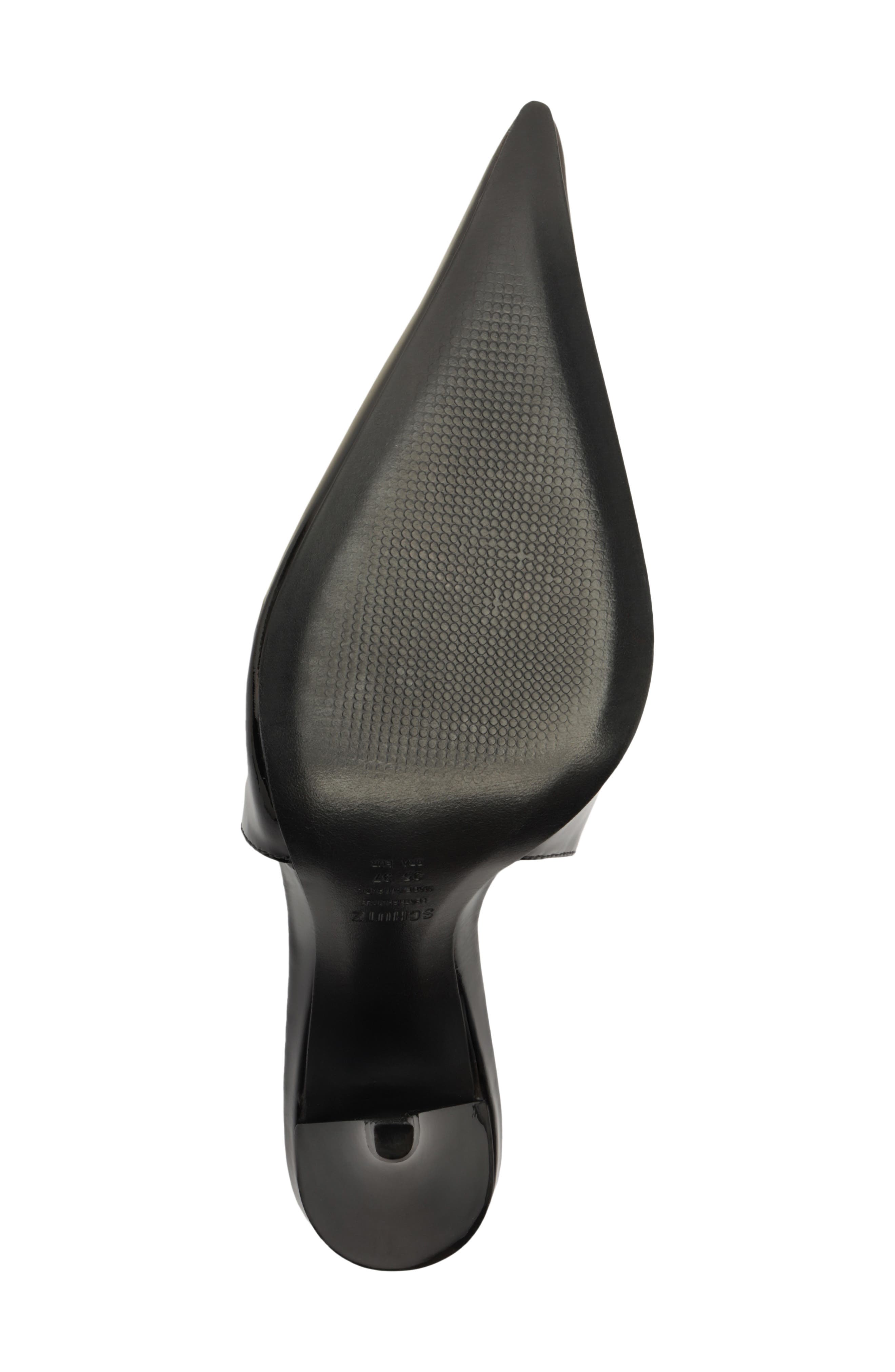 Schutz Liora Slingback Pointed Toe Pump, Alternate, color, Black