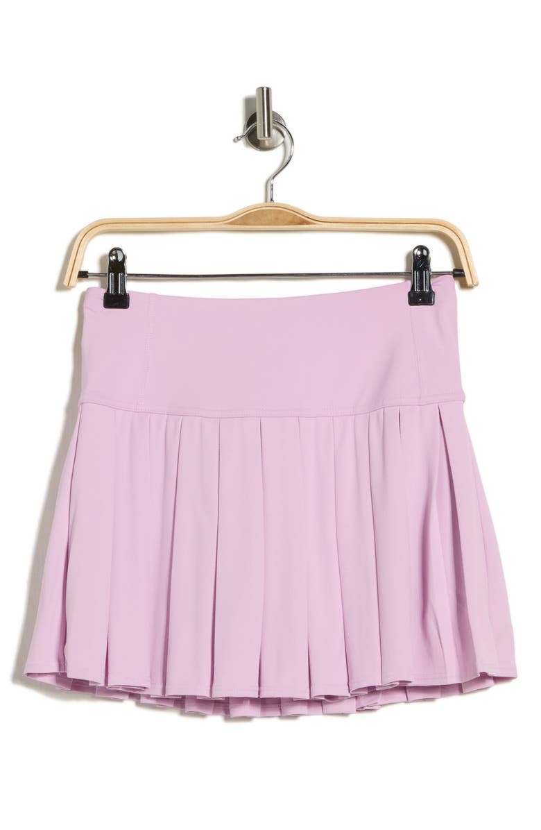 DKNY Court Piqué Pleated Tennis Skort, Alternate, color, Pink Lavender