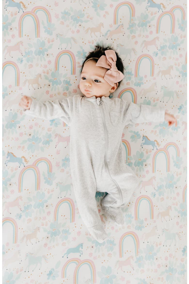 Premium Crib Sheet, Alternate, color, WHIMSY