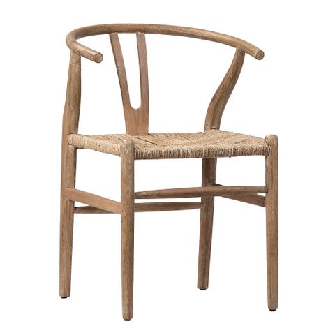 Mireya Handwoven Seagrass Dining Chair