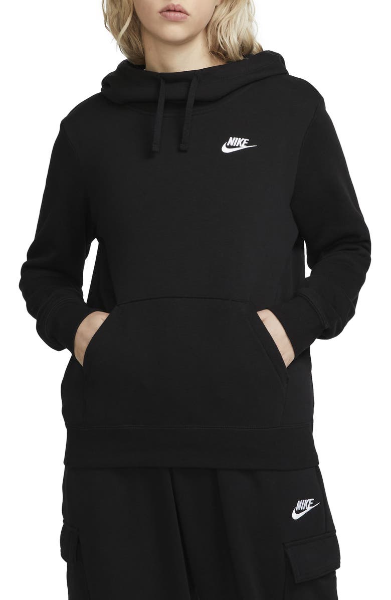 Nike Sportswear Club Fleece Funnel Neck Hoodie, Main, color, 