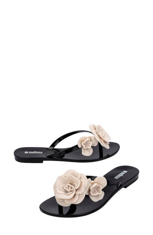 Melissa Harmonic Petals Flip Flop In Multi