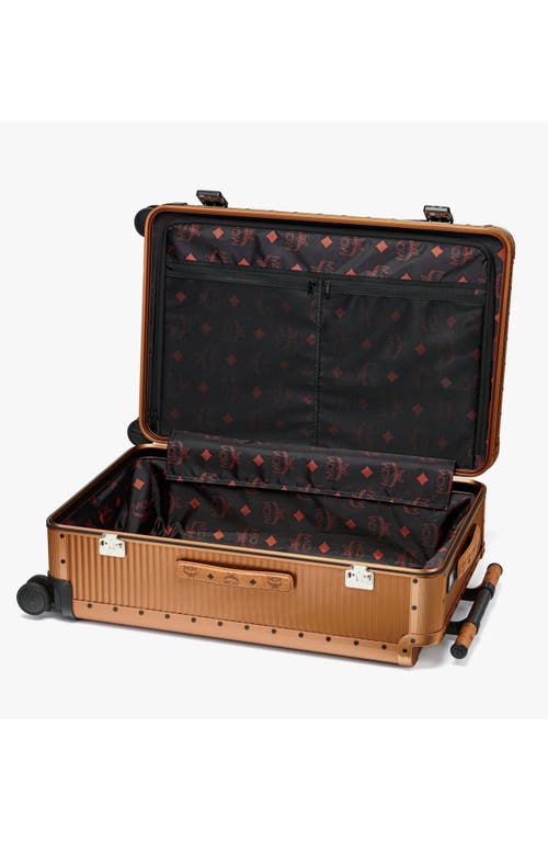 Mcm X Rawrow Ottomar Check-in Trolley In Gold