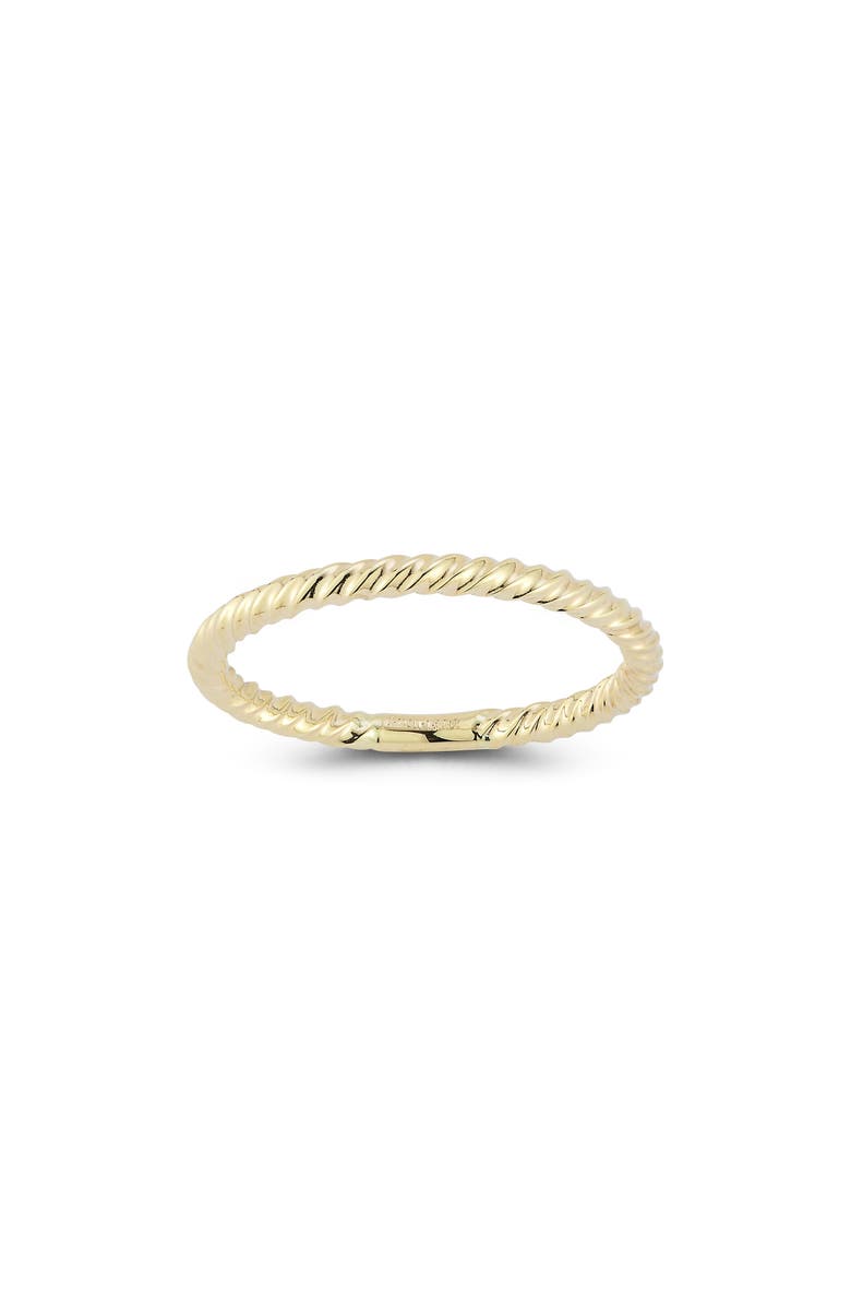 Ember Fine Jewelry Twist Ring, Alternate, color, Gold
