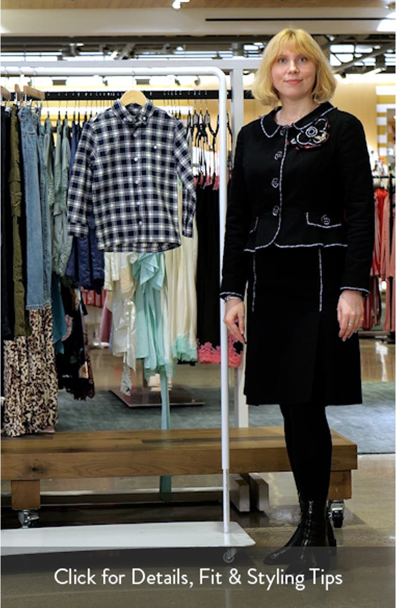 Kids' Bailes Plaid Button-Up Shirt, sales video thumbnail