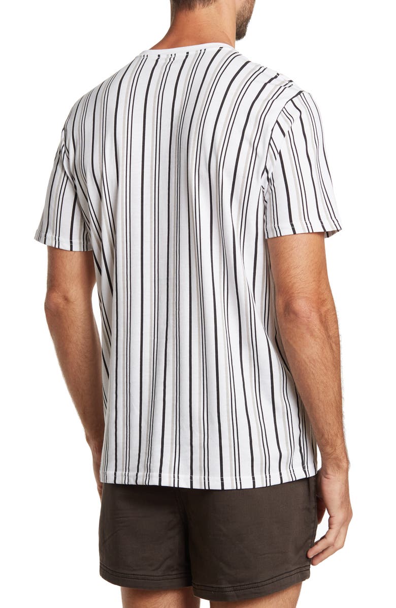 Abound Stripe Print Crewneck T-Shirt, Alternate, color, 