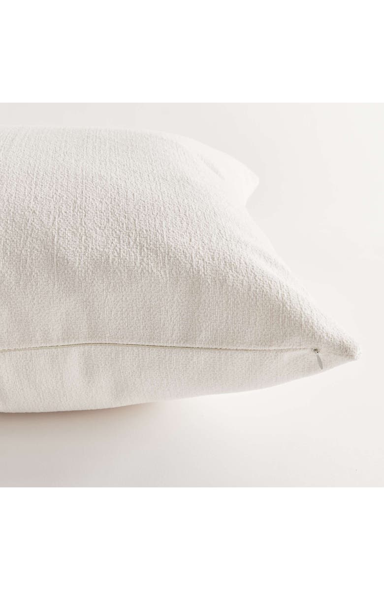 Napa Home & Garden Cooper Square Indoor-Outdoor Pillow 24", Alternate, color, White