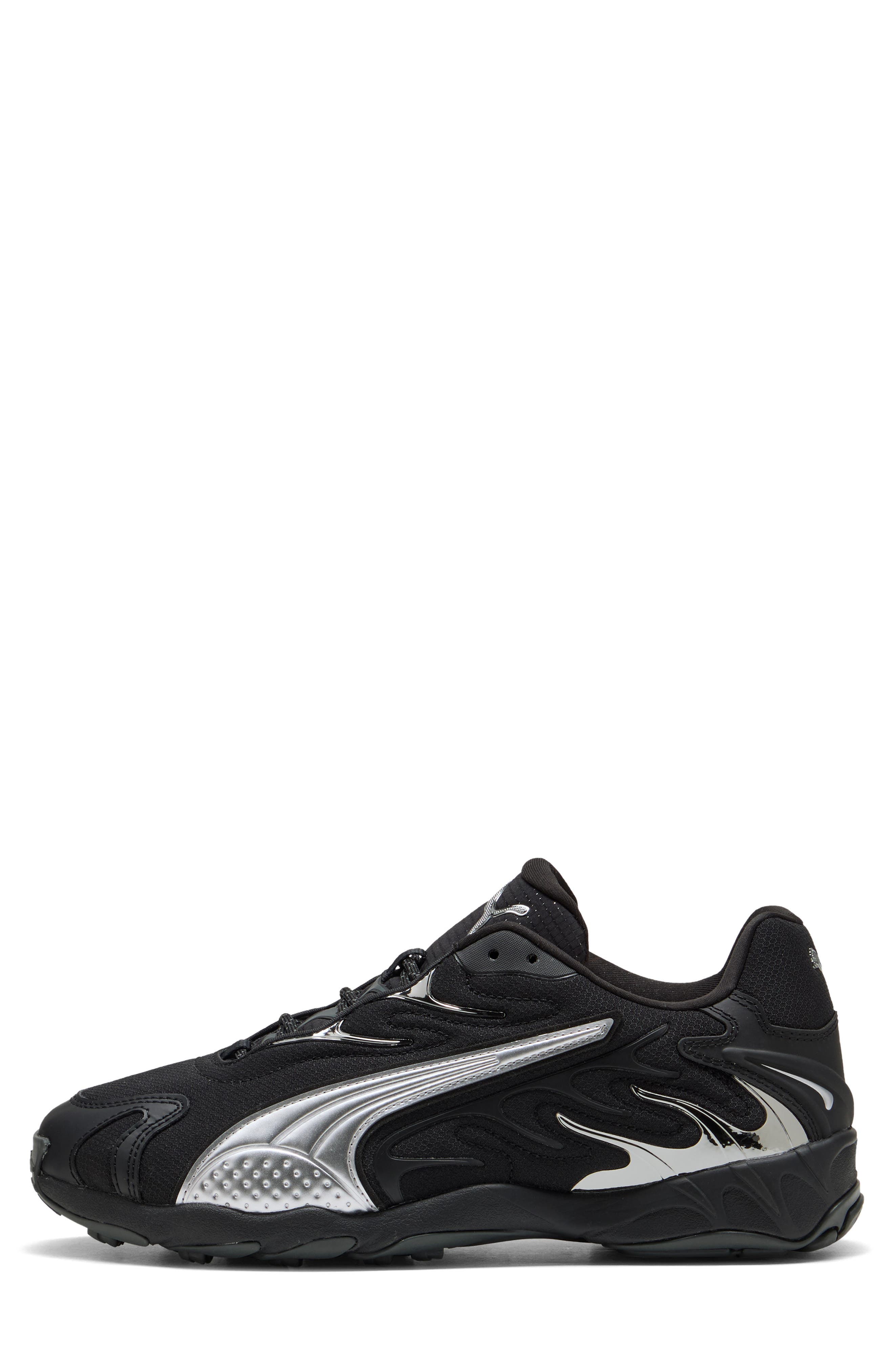 PUMA Inhale Smile Sneaker, Alternate, color, Puma Black/ Puma Silver