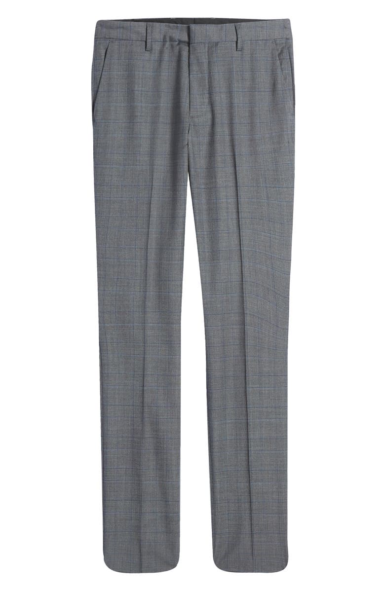 Bonobos Jetsetter Slim Fit Glen Plaid Dress Pants, Alternate, color, 
