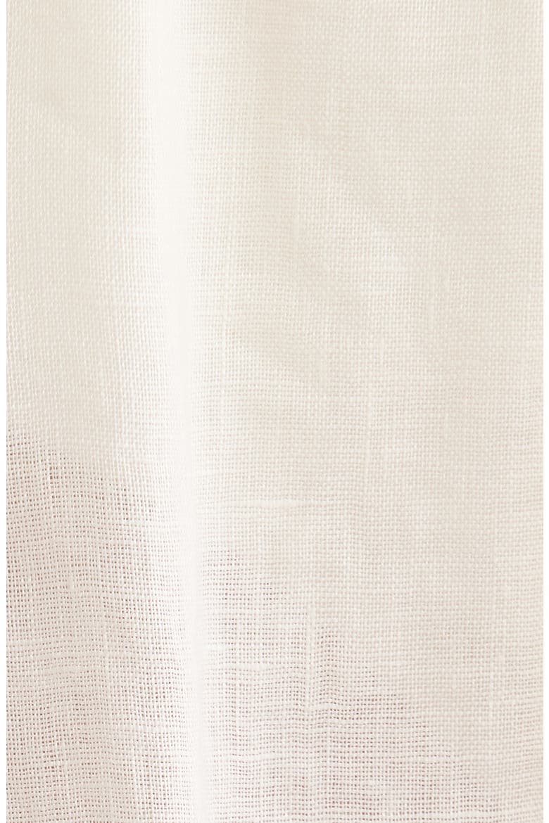 Tie Side Linen Cover-Up Pants, Alternate, color, WHITE