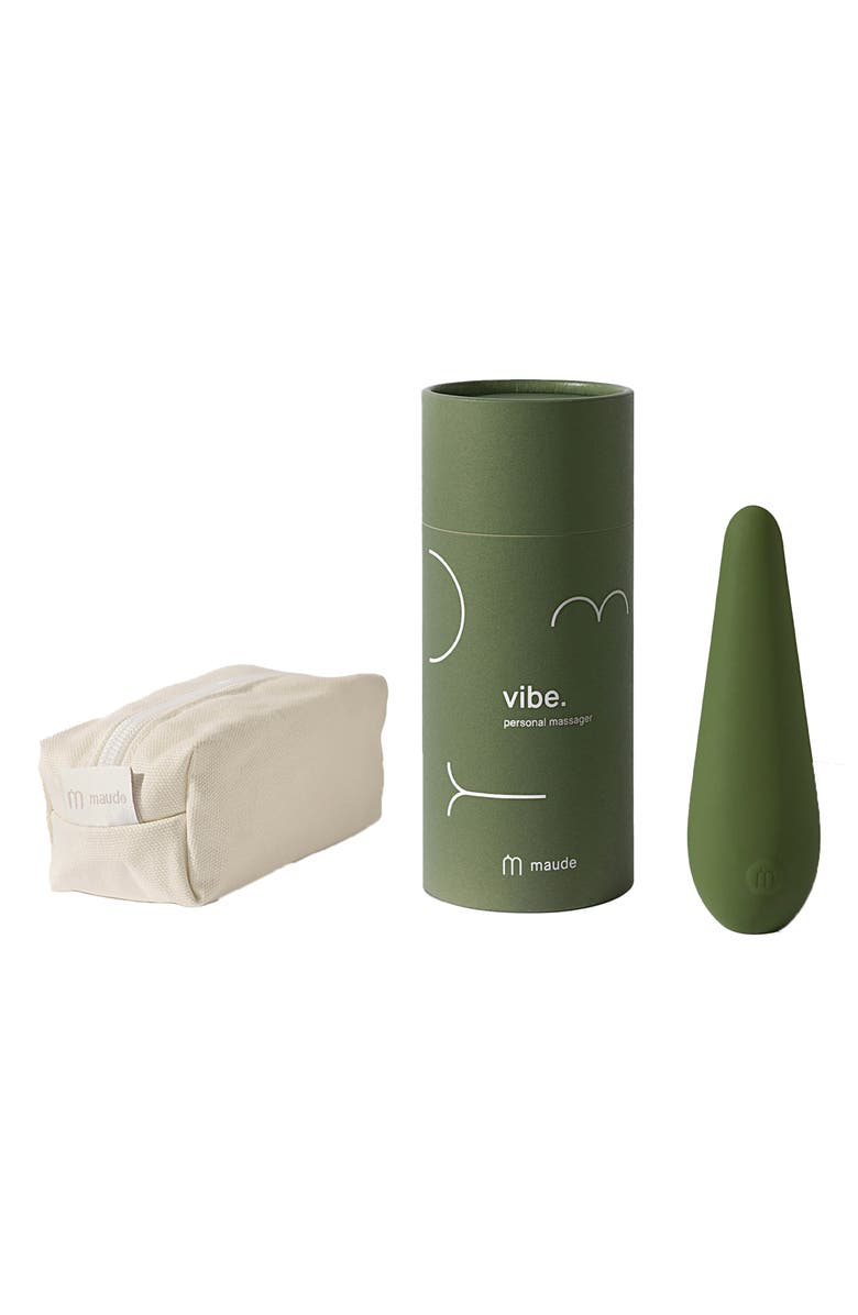 maude Vibe Personal Massager & Vibrator, Alternate, color, Green