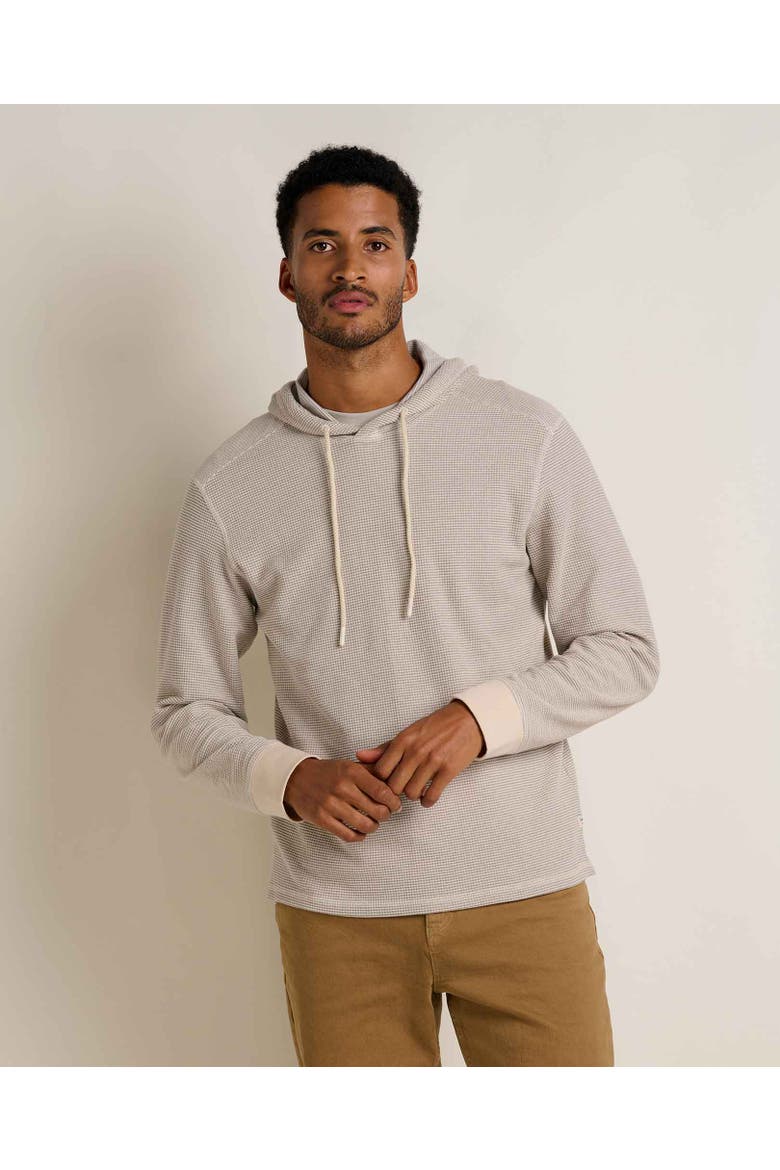 Framer Long Sleeve Hoodie, Main, color, Heather Grey Stripe