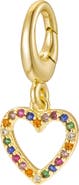 Untamed Petals Heart Charm