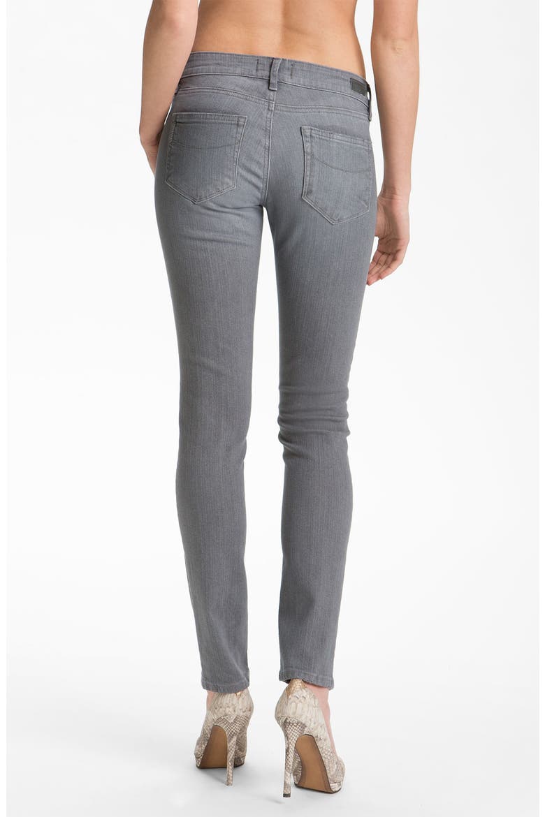 Denim 'Skyline' Skinny Jeans, Alternate, color, STEELY