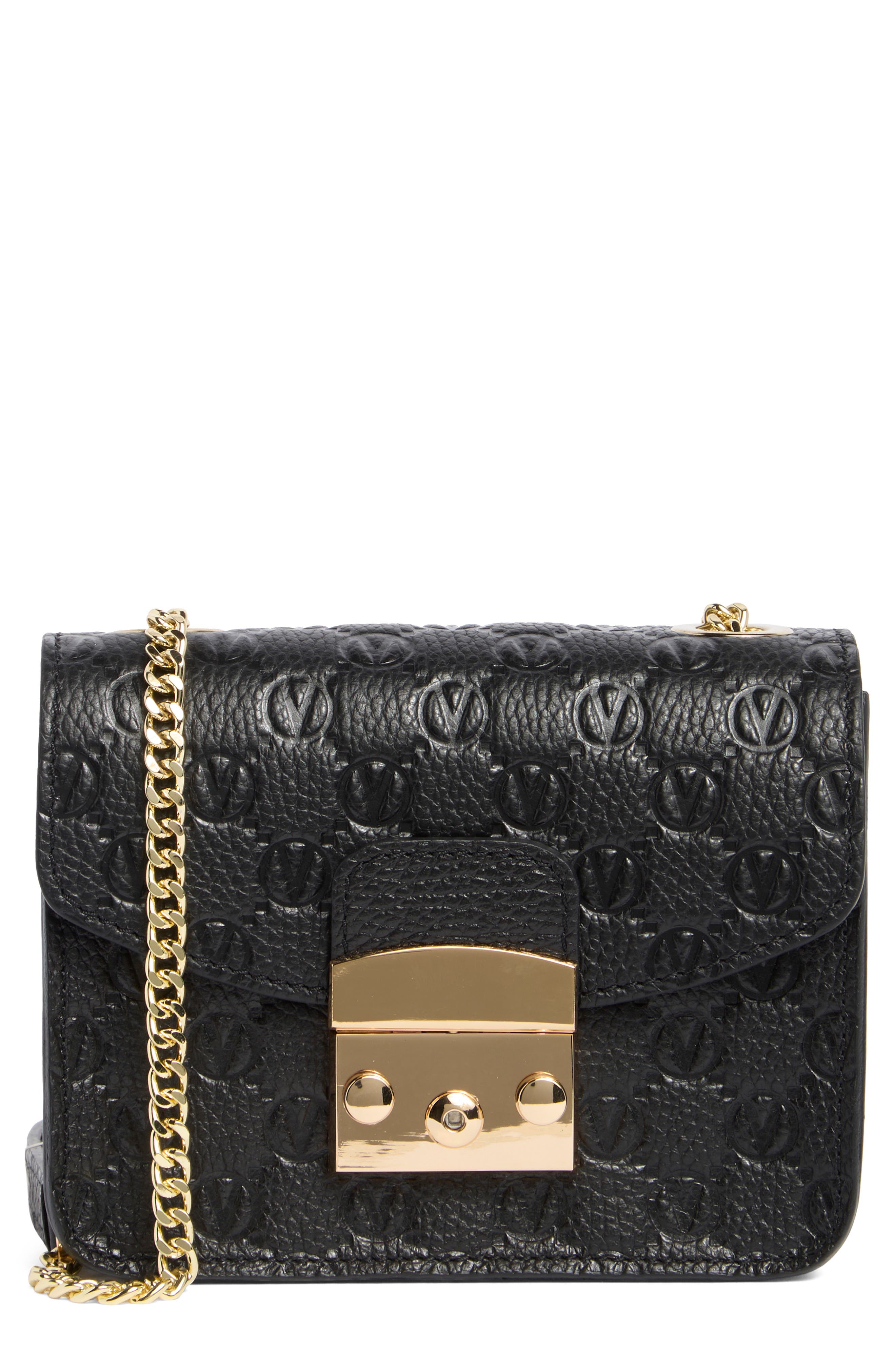 VALENTINO BY MARIO VALENTINO Bijou Dollaro Monogram Crossbody Bag, Main, color, 