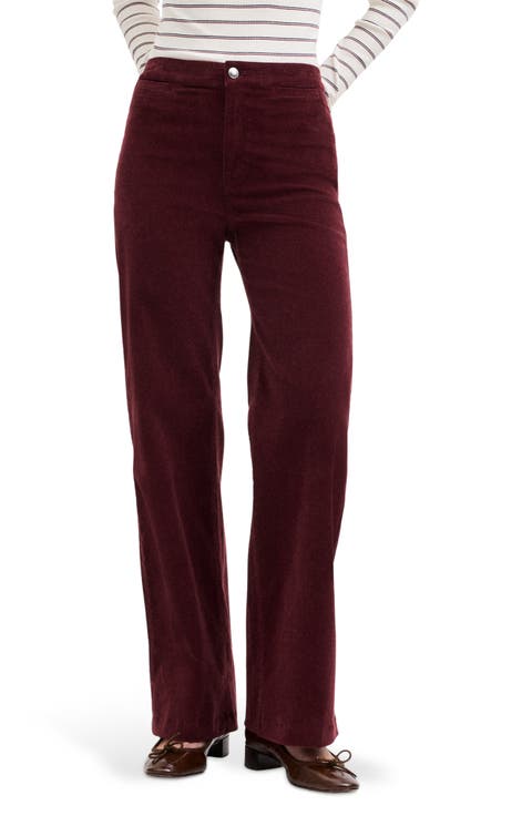 The Wide Leg Corduroy Pants