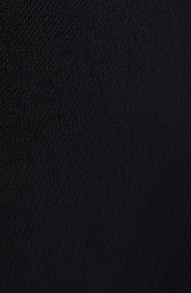 Jacquemus Le Pantalon Ovalo Pleated Wide Leg Pants, Alternate, color, Black