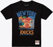 Mitchell & Ness Men's Mitchell & Ness Black New York Knicks Concrete Apple T-Shirt