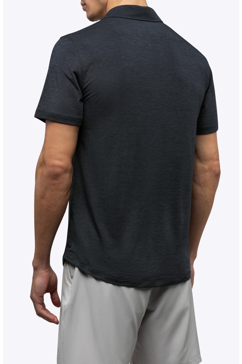 Crossover Polo, Alternate, color, OBSIDIANs