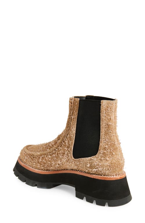 3.1 Phillip Lim Kate Lug Sole Platform Chelsea Boot In Brown