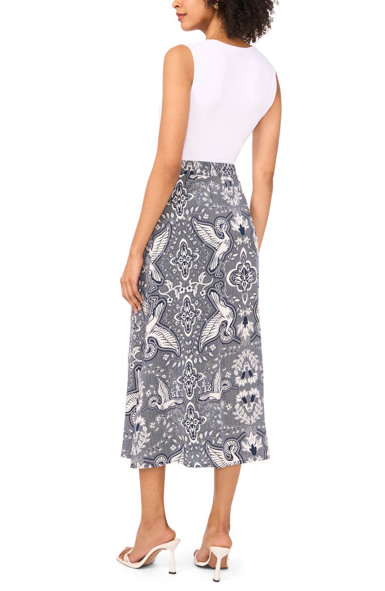 Halogen<sup>®</sup> Challis A-Line Midi Skirt, Alternate, color, 
