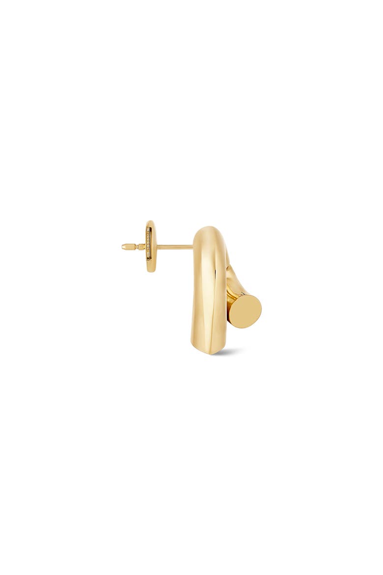 Orea Single Stud Earring, Alternate, color, 18K YELLOW GOLD