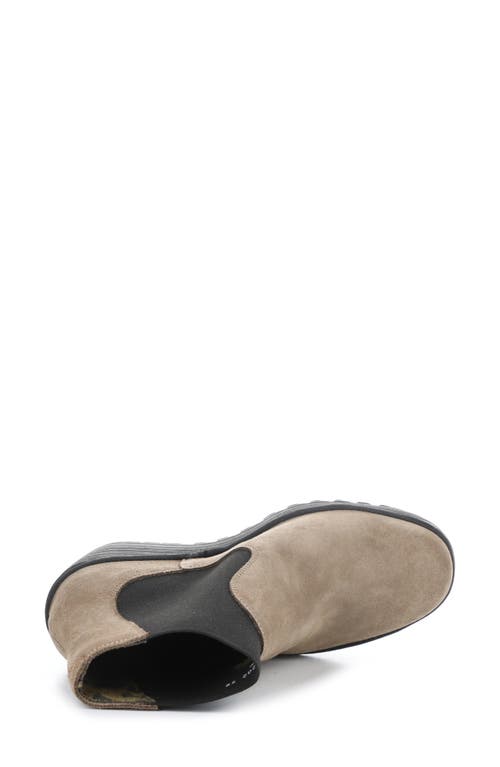 Fly London Yade Wedge Bootie In Brown