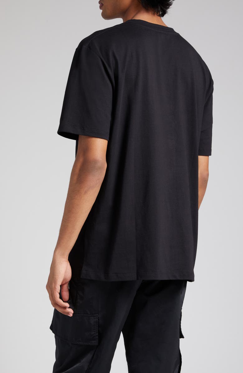 Balmain Pierre Balmain Label Cotton T-Shirt, Alternate, color, 