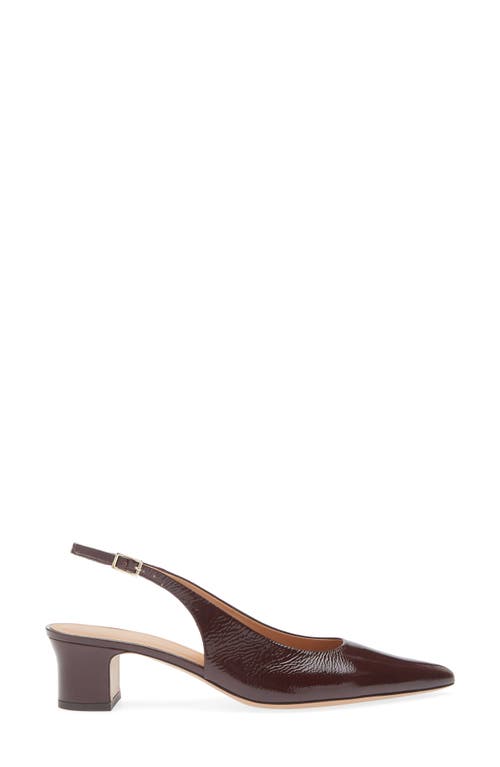 Mansur Gavriel Women's Slingback Pumps In Aubergine